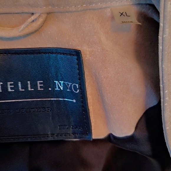 Women's Tan Genuine Leather Jacket 🤎 - Picture 11 of 11